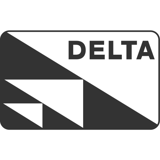 Card, cash, checkout, delta, online shopping, payment method, service icon